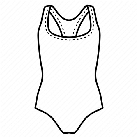 Bathing Suit Colouring Pages Sketch Coloring Page