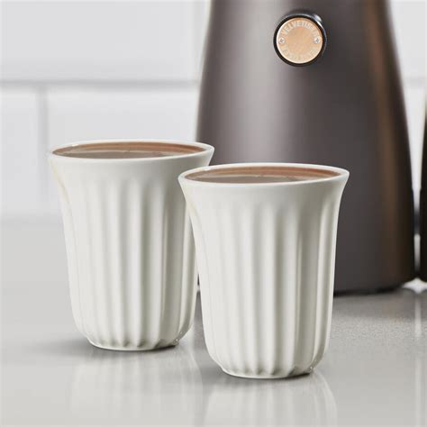 Duo of Pod Cups | Ceramic Cup | Hotel Chocolat