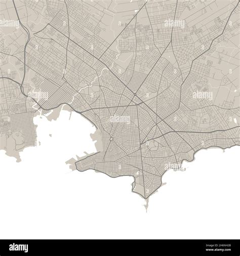 Mapa Vectorial De Montevideo Uruguay Ciudad Urbana En Uruguay
