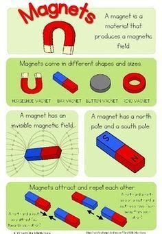 magnet poster homeschool science preschool science kindergarten science
