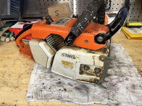 Stihl 031av Electronic Chainsaw Powerhead Starts On Prime Parts Or