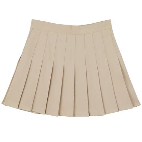 Khaki Pleated Skirt High Waist Tennis Pleated Skirt On Storenvy