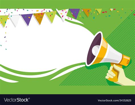 Announcement Banner For Special Offer Grand Vector Image