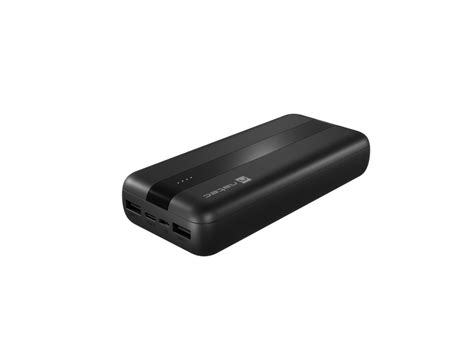 Moviles Power Bank Natec Trevi 20000 Mah 2xusb 21a 1xusb C Negro