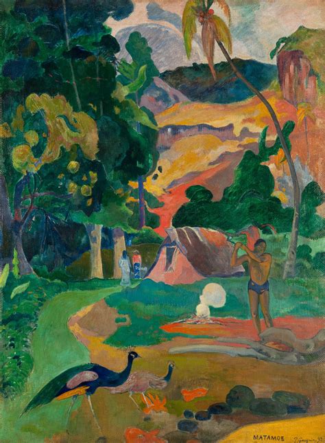 Paul Gauguin Poster Gallery Quality Print Landscape With Etsy