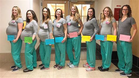 9 Labor And Delivery Nurses At Maine Hospital Pregnant At The Same Time