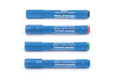 Bst Depen Metal Detectable Dry Erase Markers 10pk