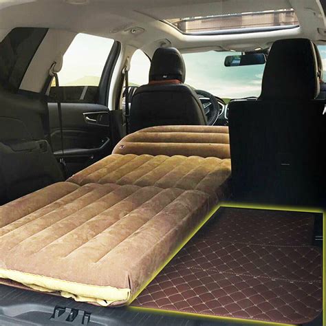 Combine the convenience of a raised heightcombine the convenience of a raised height with our exclusive neverflat pump, and you have the ultimate in. Premium Inflatable Car Mattress Air Portable Backseat SUV ...
