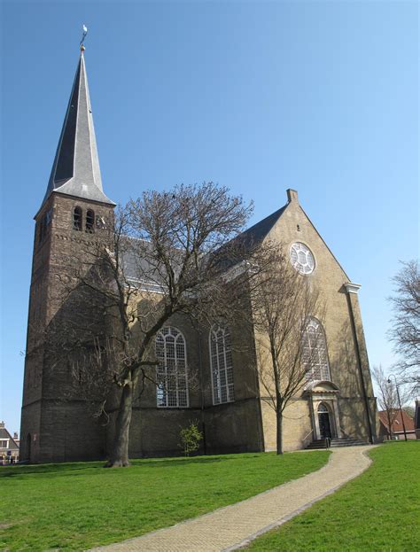Harlingen De Grote Kerkhervormde Kerk Harlingen Village Under Construction Holland