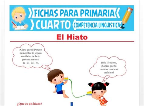 El Hiato Para Cuarto Grado De Primaria Actividades Educativas 2022