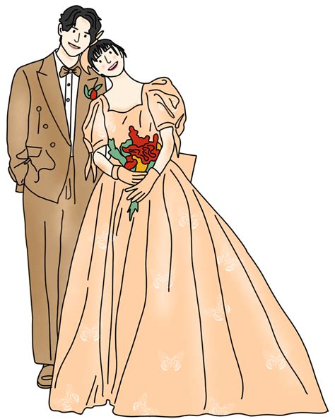 Hand Drawn Wedding Illustration 23564215 Png