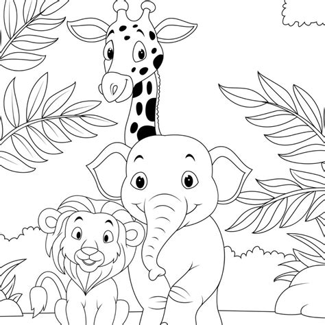 Coloriage Animaux Des Coloriages Sur Les Animaux à Imprimer