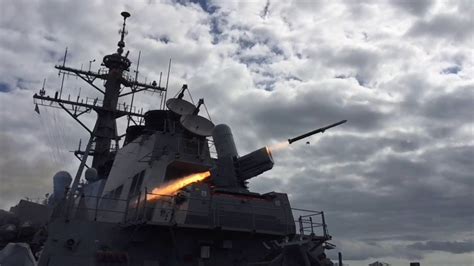 Navy Successfully Completes First Live Fire Test Of Searam From