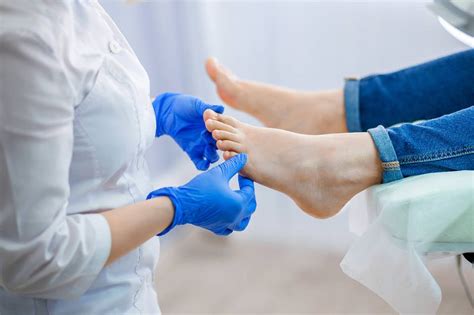 Podiatry Doctor Examines The Foot The Madison Medical Practice Hornsby