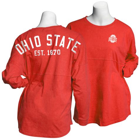 Ohio State Buckeyes Womens Gameday Shirt Red 394126