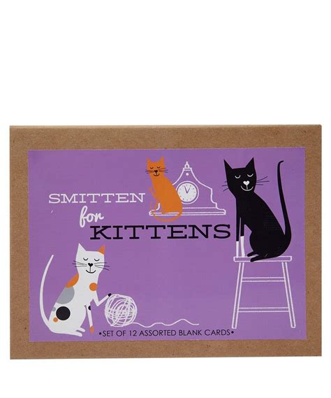 Smitten For Kittens Boxed Card Set Liberty London