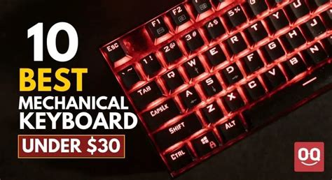 10 Best Mechanical Keyboard Under 30 In 2022 Technoqia