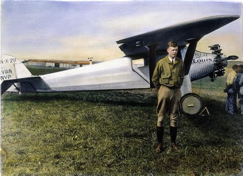 Charles Lindbergh And The Spirit Of St Louis Photograph By Granger