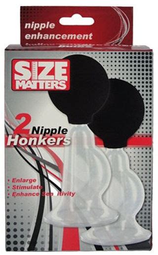 Nipple Honkers Suction Enlarger Enhancer Bondage Sex Toy By Size
