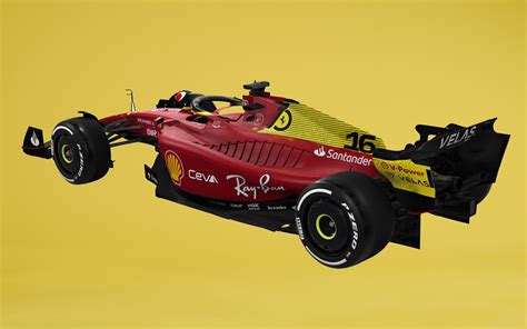 Ferrari Dévoile La Livrée Spéciale De La F1 75 Pour Monza