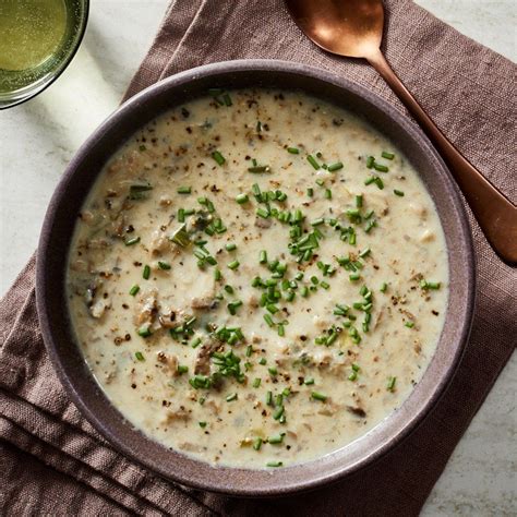 This Better For You Version Of The Traditional Cream Of Mushroom Soup