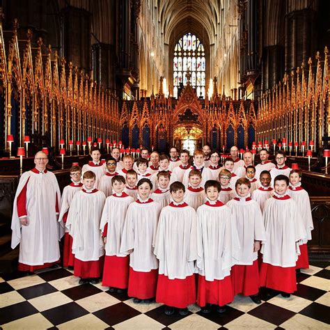 The Choir Of Westminster Abbey London