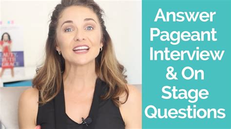 answer pageant questions in interview and on stage a how to guide episode 122 youtube