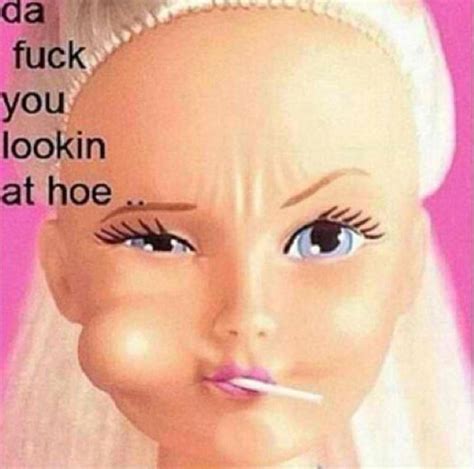 Barbie Smoking Crack Meme