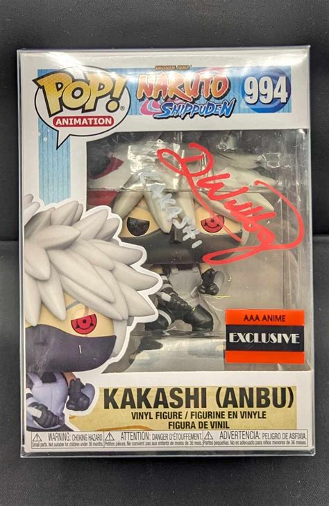 Dave Wittenberg Signed Kakashi Pop 994 Jsa Certified Naruto