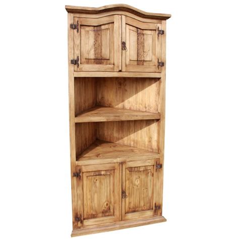 This idea works if one is designing a new kitchen. Rustic Corner Cabinet | Newsonair.org