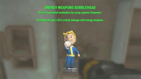 Fallout 4 Energy Weapons Bobblehead Youtube