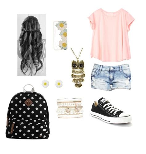 Cute And Simple Outfit For Teens On The First Day Of
