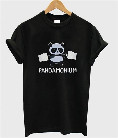 Pandamonium T Shirt Print Clothes Shirts Direct To Garment Printer