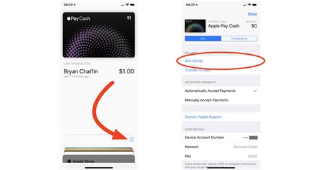 You can add money to your apple cash card, although you will automatically add any missing balance from a debit or credit card when paying someone. Here's How to Add Money to Apple Pay Cash or Change Linked Bank Card - The Mac Observer