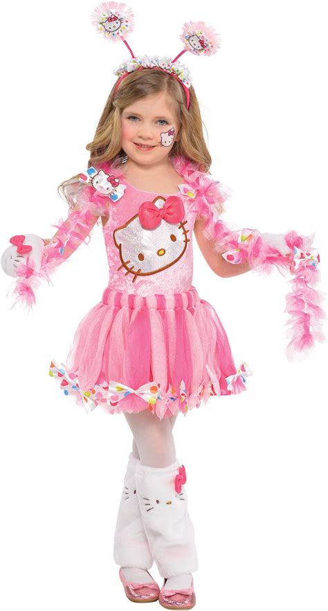 Create Your Own Girls Pink Hello Kitty Costume Accessories Party City