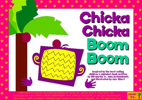 Chicka Chicka Boom Boom 1995 Pc Gameimage Gallery Soundeffects