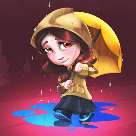 Raindrops Keep Falling On My Head By Gelipe On Deviantart