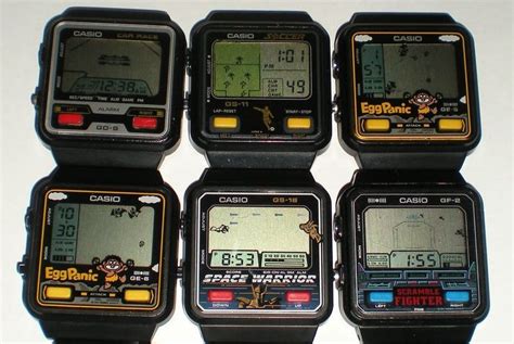 Reloj Casio Juegos 80s Los Smartwatch Que Se Adelantaron A Su Tiempo