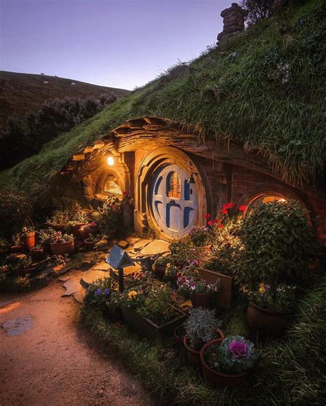 Hobbiton Is As Cozy As It Gets Hobbit House The Hobbit Fairytale