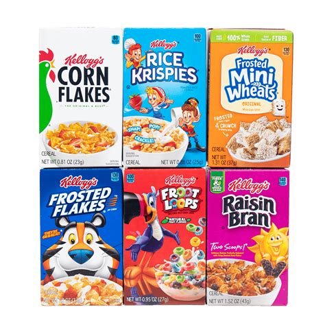 Order your cereal packaging today. Kellogg's 'All Together' Cereal Box Contains 6 Iconic Cereals In 1 Box