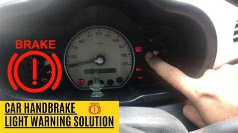 Car Handbrake Light Blink Problem Solution Car Brake Light Blinking