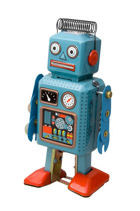 Blue Vintage Toy Robot Robots And Tin Men Pinterest Vintage Toys