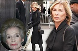 Former 'RHONY' Star Carole Radziwill Attends Mother-In-Law's Funeral