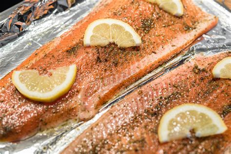 Baked salmon in foil simply refers to a salmon fillet (or fillets) being wrapped in tin foil and then baked in the oven. 67,876 Raw Fish Fillet Photos - Free & Royalty-Free Stock ...
