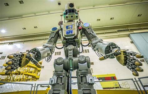Russia Sends Fedor Its First Humanoid Robot Into Space