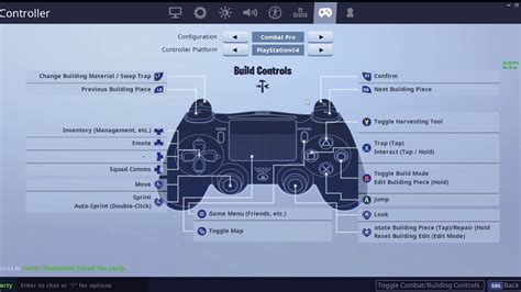Updated Pc Controls Fro Fortnite Pcxboxps4 Controls For Fortnite