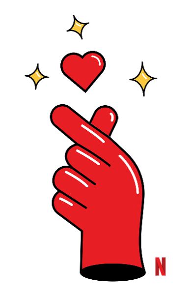 Heart Hands Love Sticker By Netflix Philippines For Ios And Android Giphy