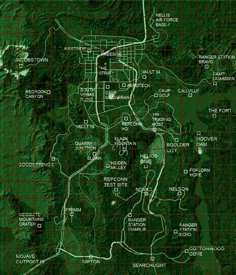 Mapa Fallout Skynet Aktuality Ze Světa Falloutu V češtině