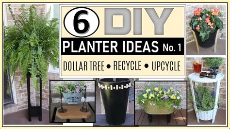 6 Diy Planter Ideas Dollar Tree Diy And Upcycle Farmhouse And Boho