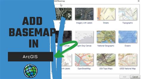 How To Add Basemap In Arcmap Comment Ajouter Basemap Dans Arcmap